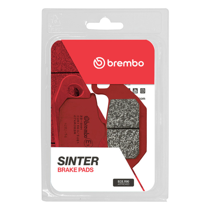Plaquettes de frein Brembo route métal fritté - 07KA08SA