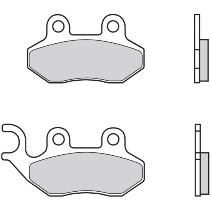 Plaquettes de frein Brembo Scooter carbone céramique - 07005
