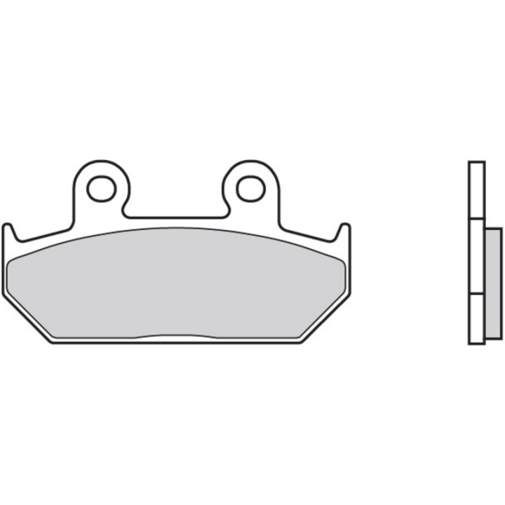 Plaquettes de frein Brembo route carbone céramique - 07HO2307