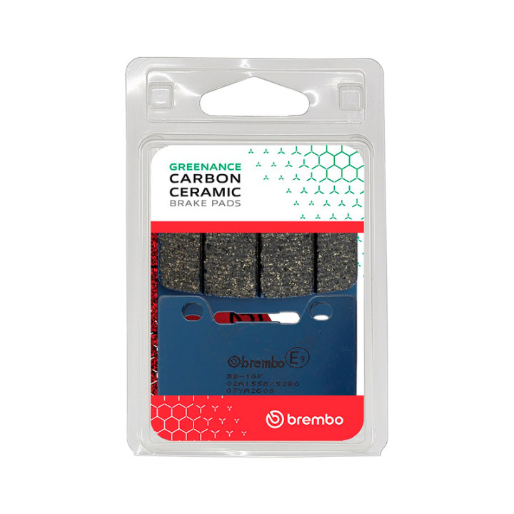 Plaquettes de frein Brembo route carbone céramique - 07YA2609