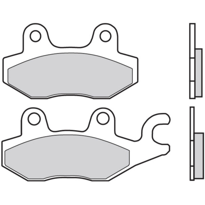 Plaquettes de frein Brembo Scooter carbone céramique - 07071CC