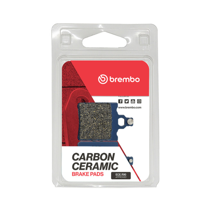 Plaquettes de frein Brembo route carbone céramique - 07BB1305