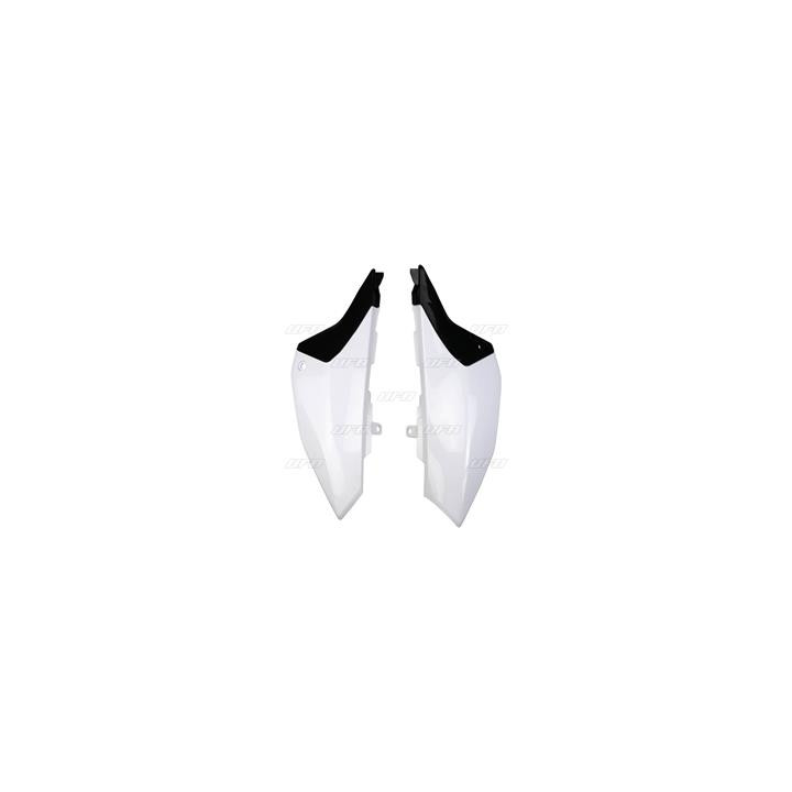 Plaques latérales UFO blanc Yamaha yz65 | Oxmoto
