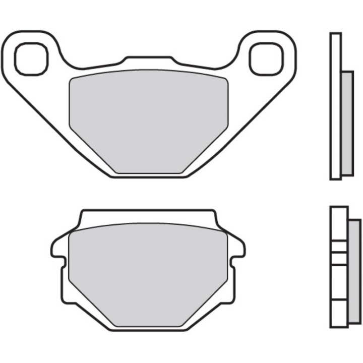 Plaquettes de frein Brembo Scooter carbone céramique - 07015CC
