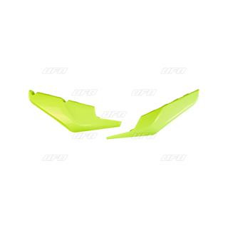Plaques latérales inférieur UFO jaune fluo Husqvarna fc/tc