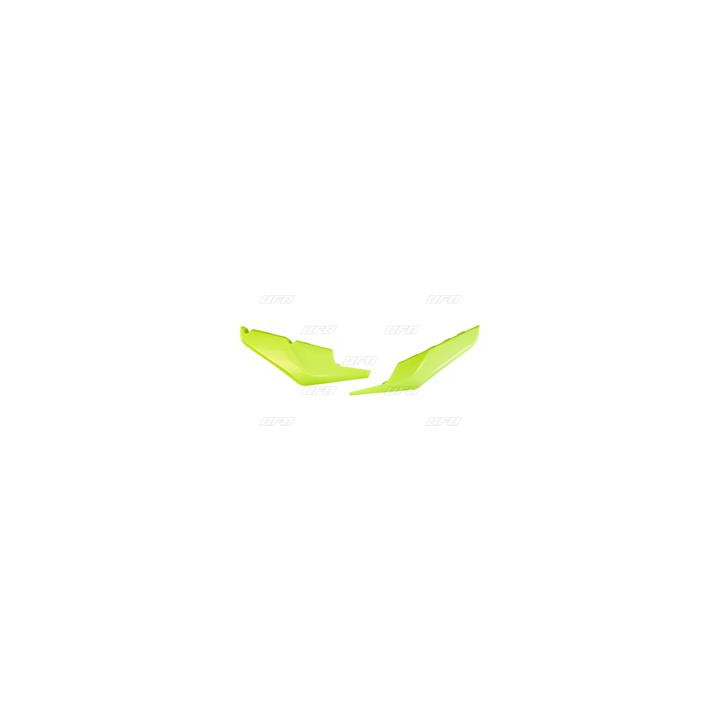 Plaques latérales inférieur UFO jaune fluo Husqvarna fc/tc