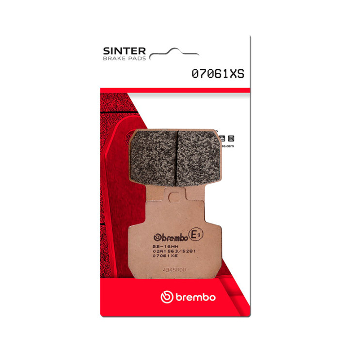 Plaquettes de frein Brembo Scooter métal fritté - 07061XS
