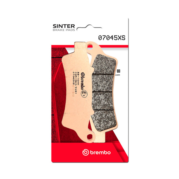 Plaquettes de frein Brembo Scooter métal fritté - 07045XS