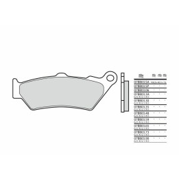 Plaquettes de frein Brembo métal fritté - 07BB0359 | Oxmoto
