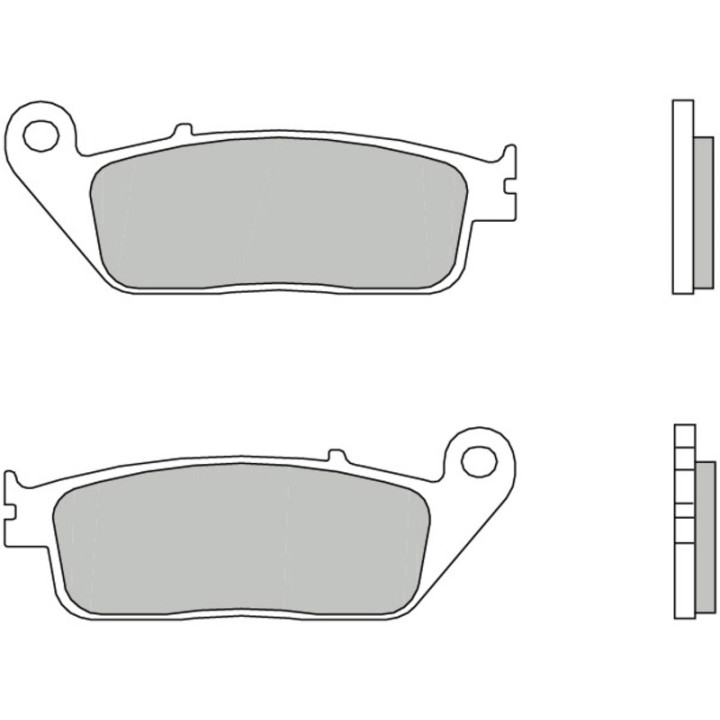 Plaquettes de frein Brembo Scooter carbone céramique - 07074CC