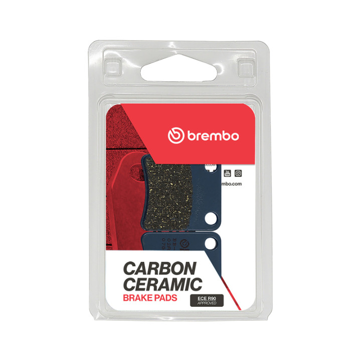 Plaquettes de frein Brembo route carbone céramique - 07GR19CC