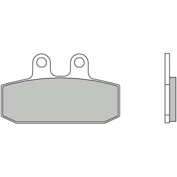 Plaquettes de frein Brembo route carbone céramique - 07GR13CC