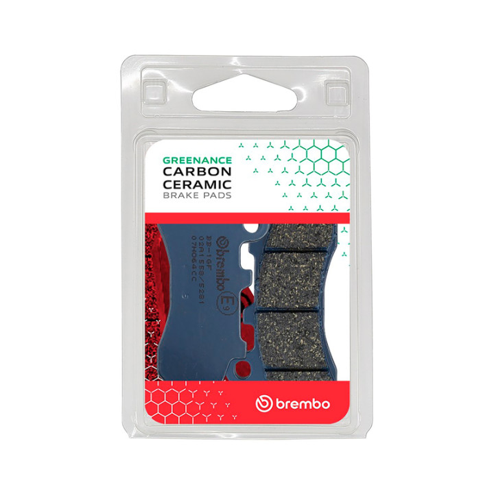 Plaquettes de frein Brembo route carbone-céramique - 07HO64CC