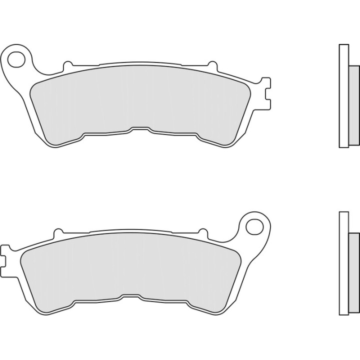 Plaquettes de frein Brembo Scooter carbone céramique - 07063