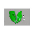 Plaques latérales UFO vert Kawasaki kx450 | Oxmoto
