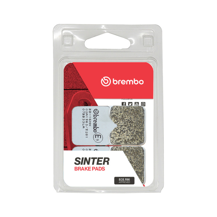Plaquettes de frein Brembo route métal fritté - 07BB33LA