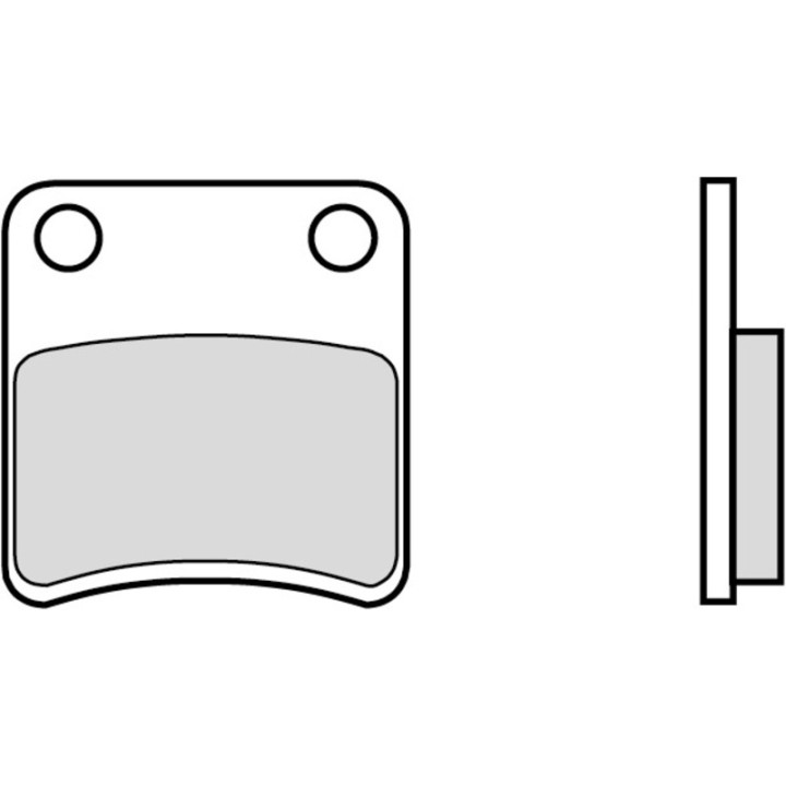 Plaquettes de frein Brembo Scooter carbone céramique - 07032CC