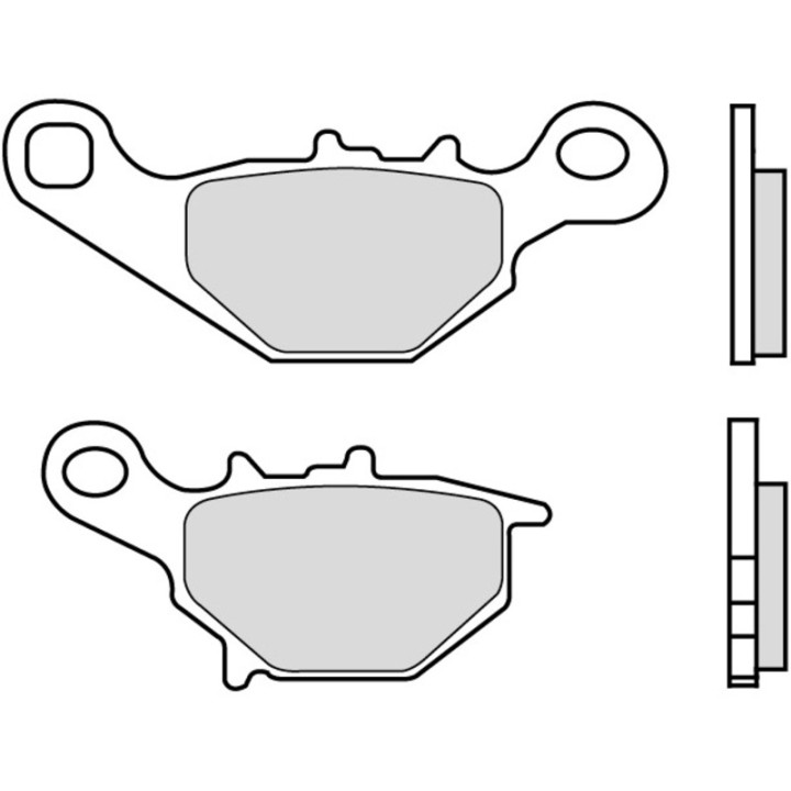 Plaquettes de frein Brembo Scooter carbone céramique - 07036CC