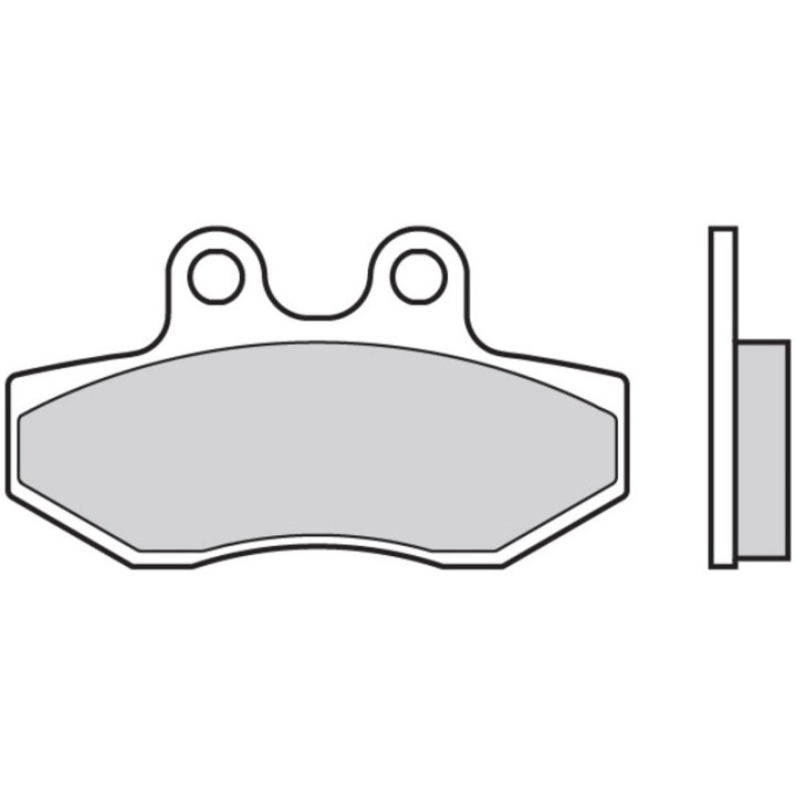 Plaquettes de frein Brembo Scooter carbone céramique - 07068