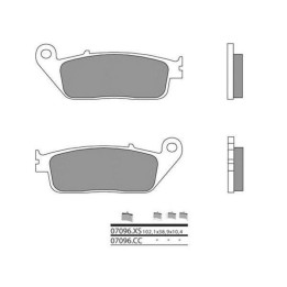 Plaquettes de frein Brembo Scooter carbone céramique - 07096CC