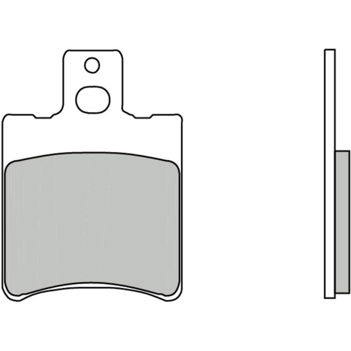 Plaquettes de frein Brembo Scooter carbone céramique - 07086CC
