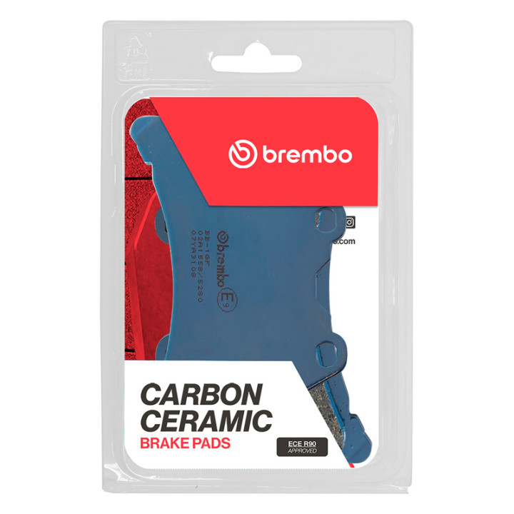 Plaquettes de frein Brembo route carbone céramique - 07YA3108