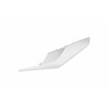 Plaques latérales inférieur Polisport blanc | Oxmoto