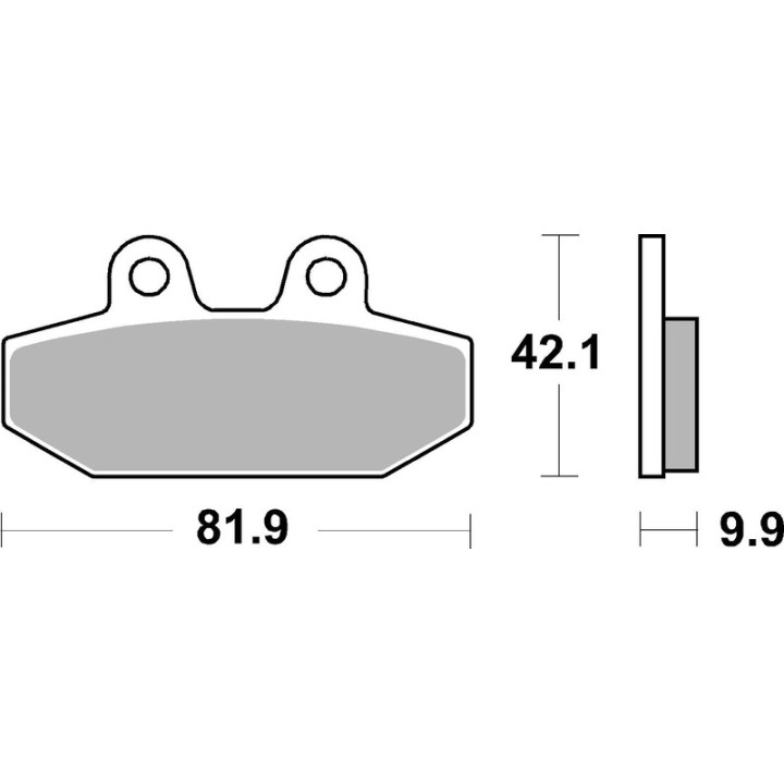 Plaquettes de frein Brembo métal fritté - 07HD23SP | Oxmoto