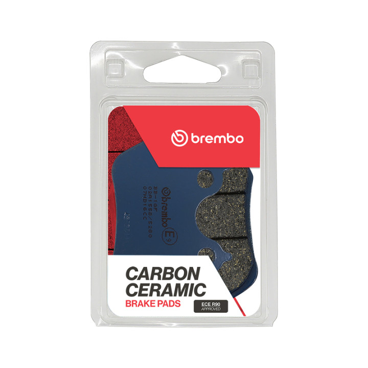 Plaquettes de frein Brembo carbone céramique - 07HD16CC