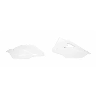 Plaques latérales Racetech blanc Kawasaki kx450f | Oxmoto