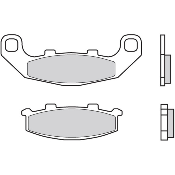Plaquettes de frein Brembo route carbone céramique - 07KA1117