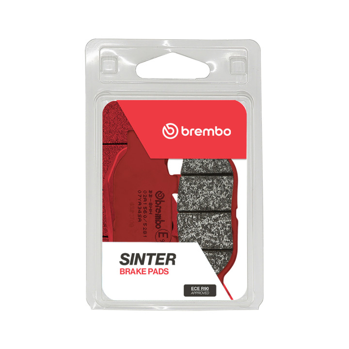 Plaquettes de frein Brembo route métal fritté - 07YA34SA