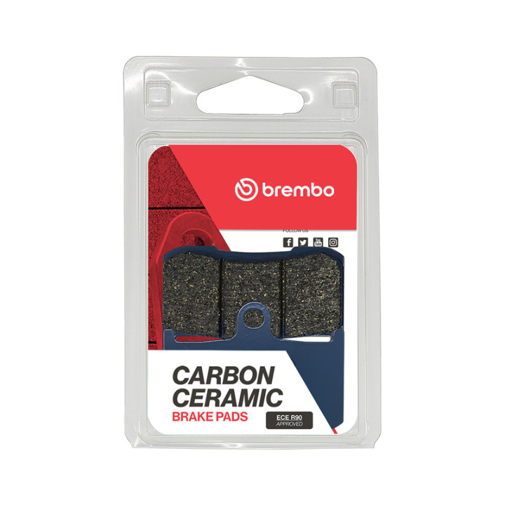 Plaquettes de frein Brembo route carbone céramique - 07KA2305