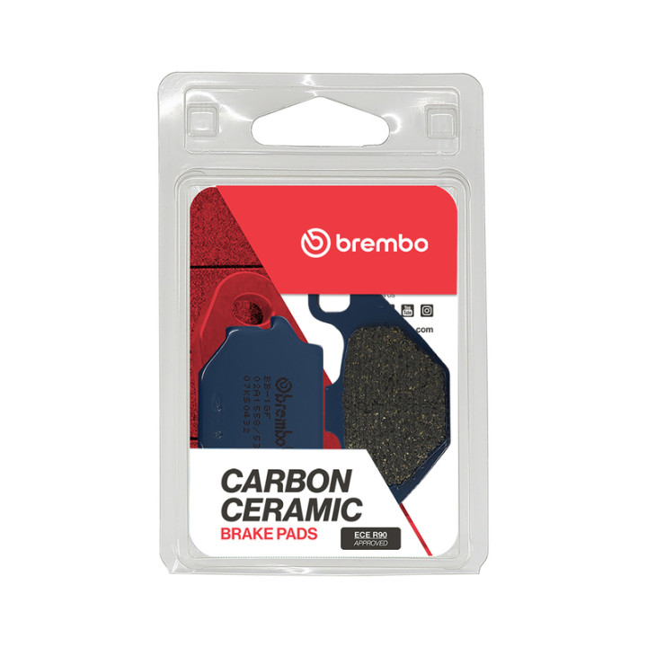 Plaquettes de frein Brembo route carbone céramique - 07KS0432