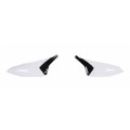 Plaques latérales Racetech blanc Yamaha yz65 | Oxmoto