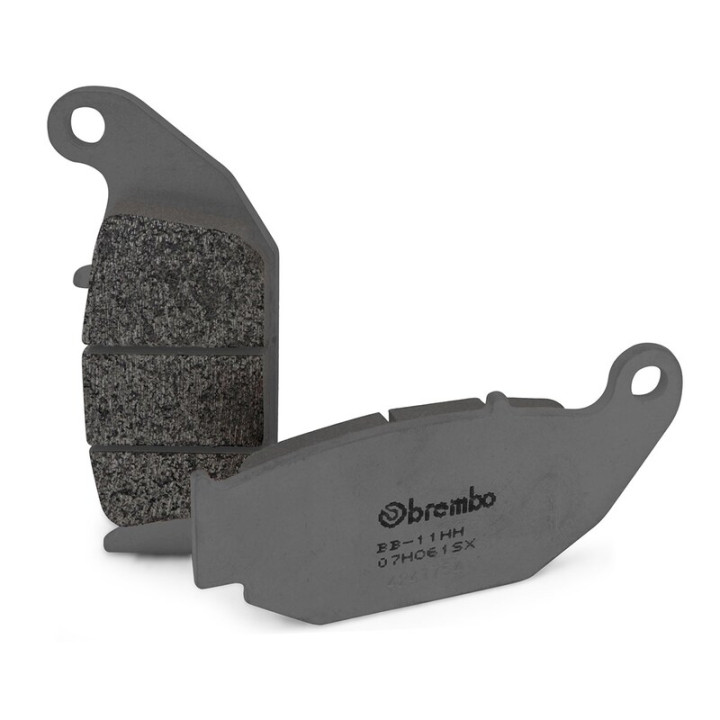 Plaquettes de frein Brembo métal fritté - 07HO61SX | Oxmoto