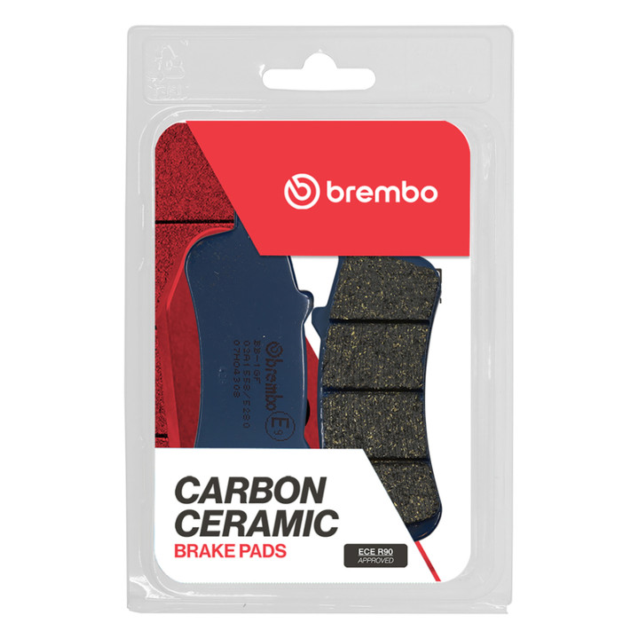 Plaquettes de frein Brembo route carbone céramique - 07HO4308