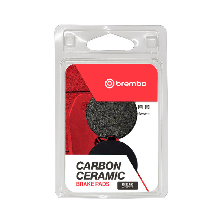 Plaquettes de frein Brembo route carbone céramique - 07GR6319