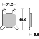 Plaquettes de frein Brembo route carbone céramique - 07GR0101