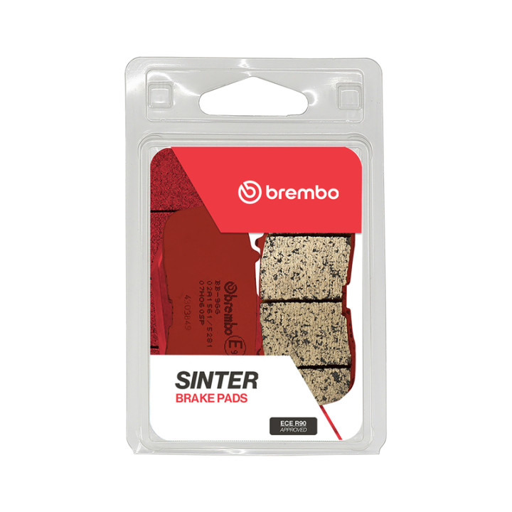 Plaquettes de frein Brembo route métal fritté - 07HO60SP
