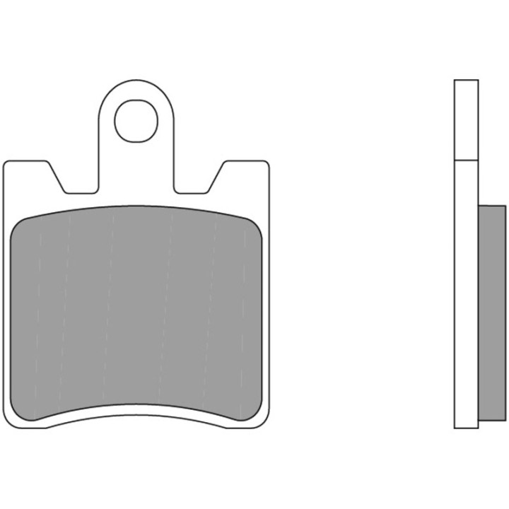 Plaquettes de frein Brembo route carbone céramique - 07YA09CC