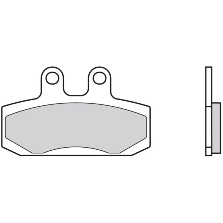 Plaquettes de frein Brembo Scooter carbone céramique - 07007CC