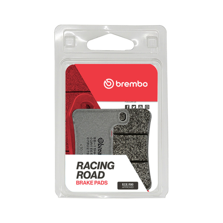 Plaquettes de frein Brembo type 07SU27 SR métal fritté - sport