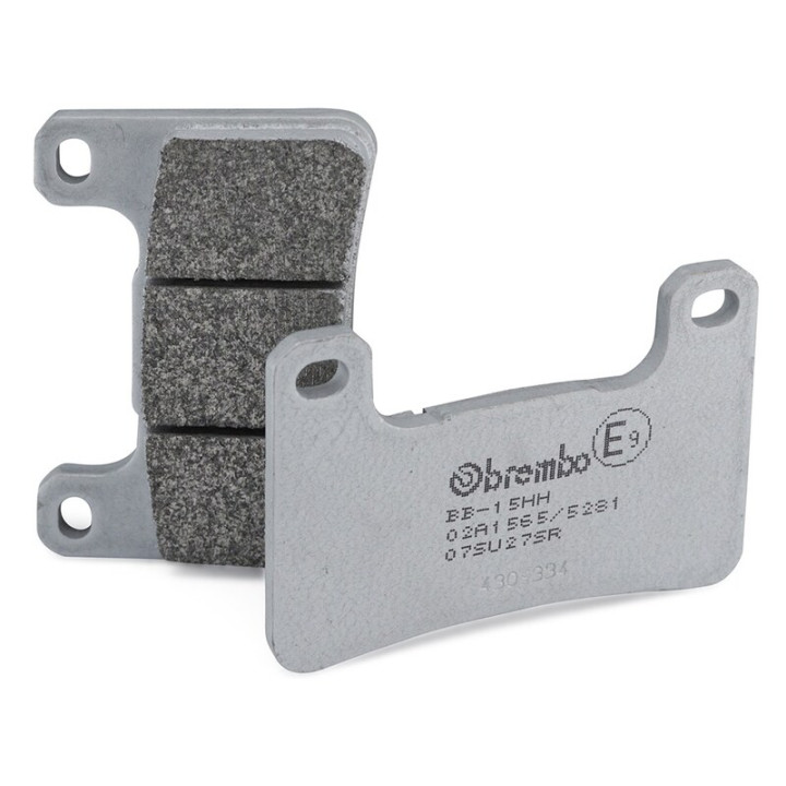Plaquettes de frein Brembo type 07SU27 SR métal fritté - sport