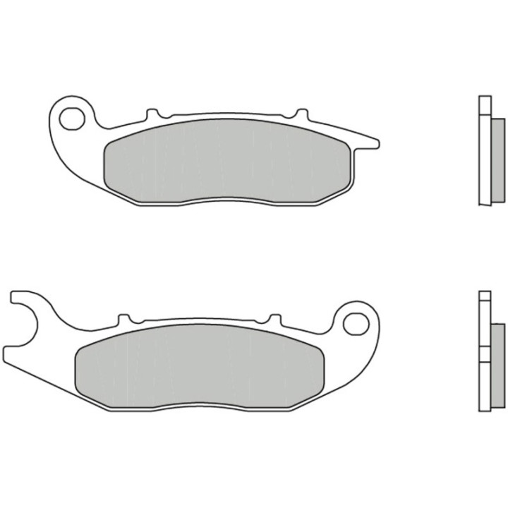 Plaquettes de frein Brembo route carbone céramique - 07GR03CC