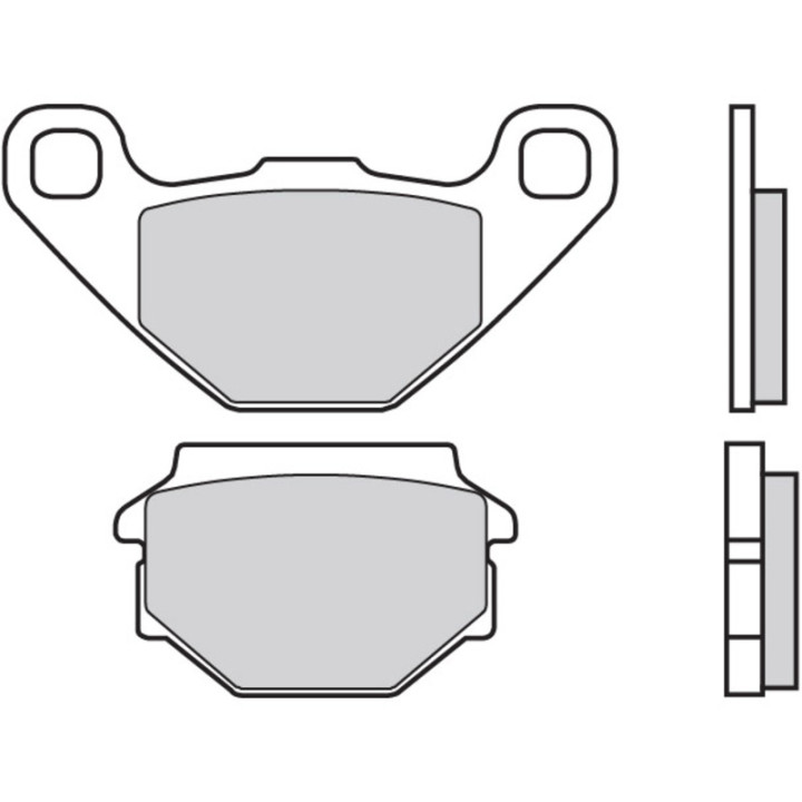 Plaquettes de frein Brembo Scooter carbone céramique - 07014