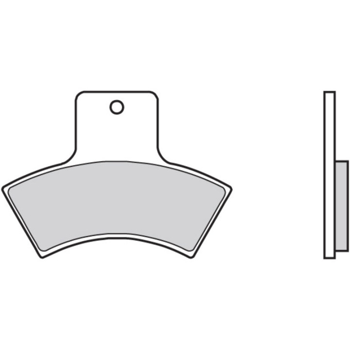 Plaquettes de frein Brembo Off-Road métal fritté - 07PO04SD