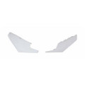 Plaques latérales Racetech blanc 1065117 | Oxmoto