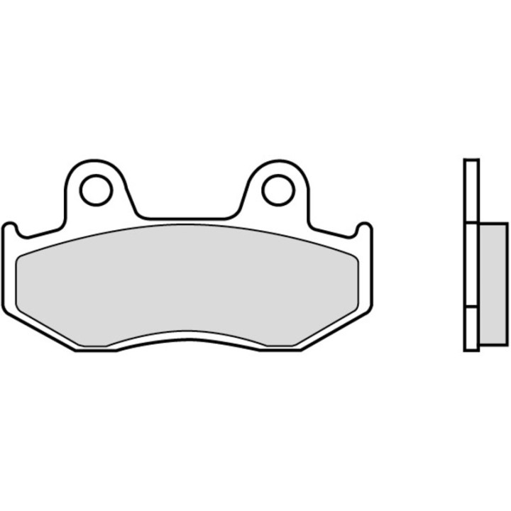 Plaquettes de frein Brembo Scooter carbone céramique - 07038