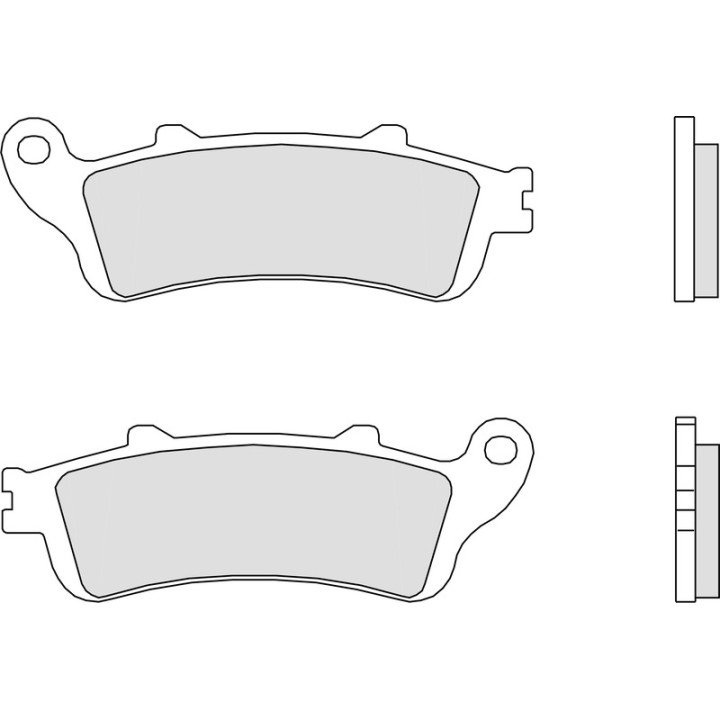 Plaquettes de frein Brembo Scooter carbone céramique - 07034